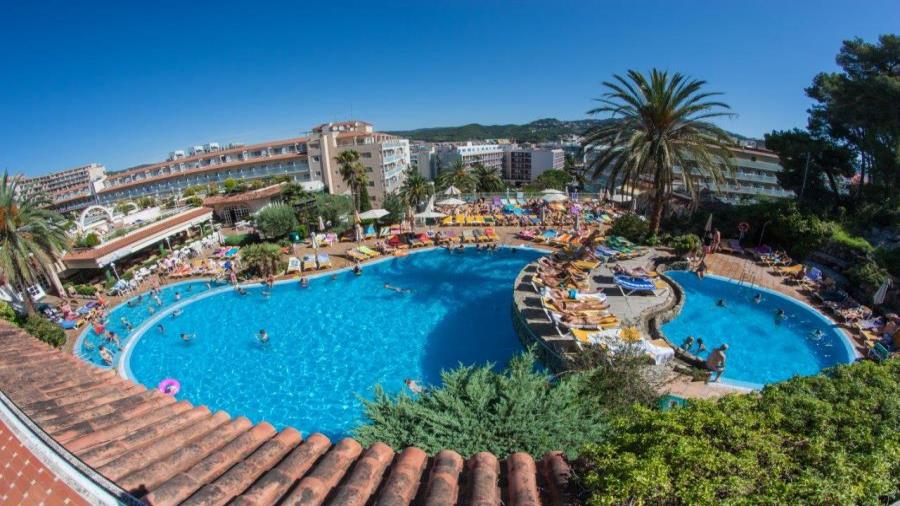 Hiszpania parki rozrywki Lloret de Mar obóz młodzieżowy hotel Guitart Central Park Aqua Resort