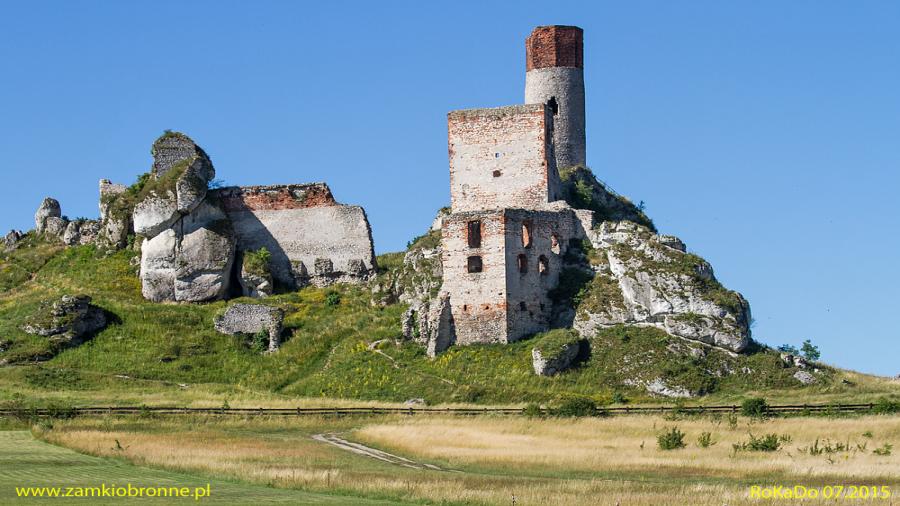 zamek Olsztyn zamek Ogrodzieniec